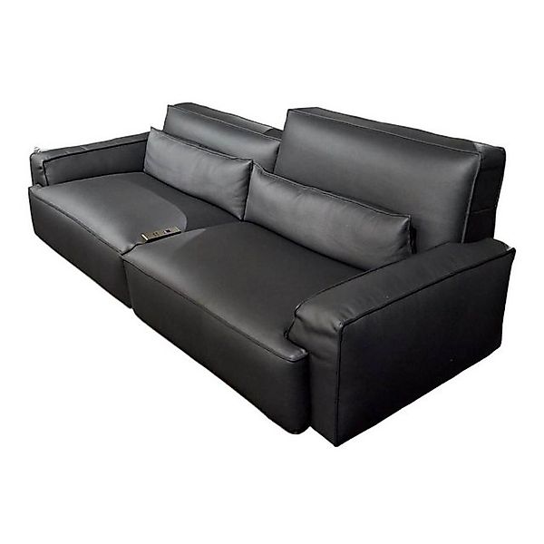 WK WOHNEN 2-Sitzer Polstermöbel WK 530 Gracella Leder Cougar Farbe 10 Schwa günstig online kaufen