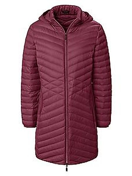 Daunen-Long-Steppjacke MYBC rot günstig online kaufen
