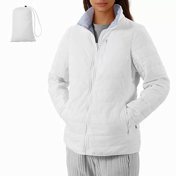 JEMIDI Sakko Damen Steppjacke leicht - Puffer Jacket - Jacke L weiß arktisc günstig online kaufen