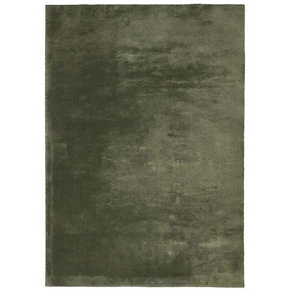 vidaXL Teppich HUARTE Kurzflor Weich und Waschbar Waldgrün 160x230 cm 37509 günstig online kaufen