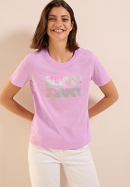 Cecil T-Shirt, mit Folienprint günstig online kaufen