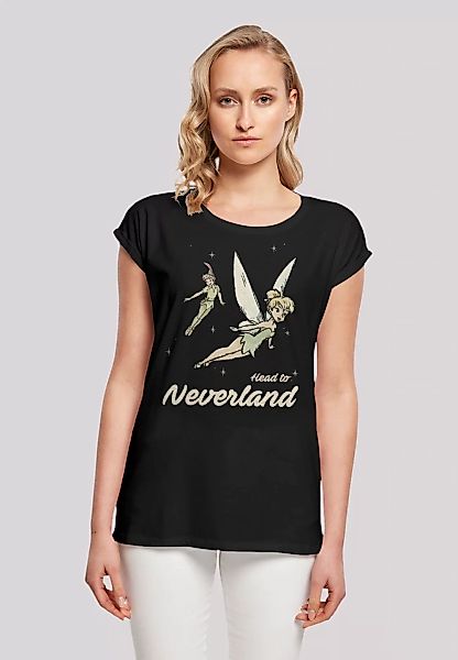F4NT4STIC T-Shirt "Disney Peter Pan Head To Neverland" günstig online kaufen