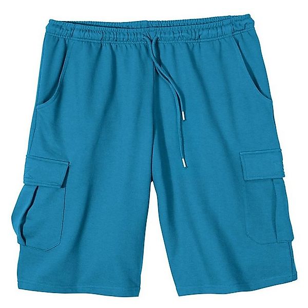 redfield Sweatbermudas Redfield Cargo-Sweatbermuda Übergröße azurblau günstig online kaufen