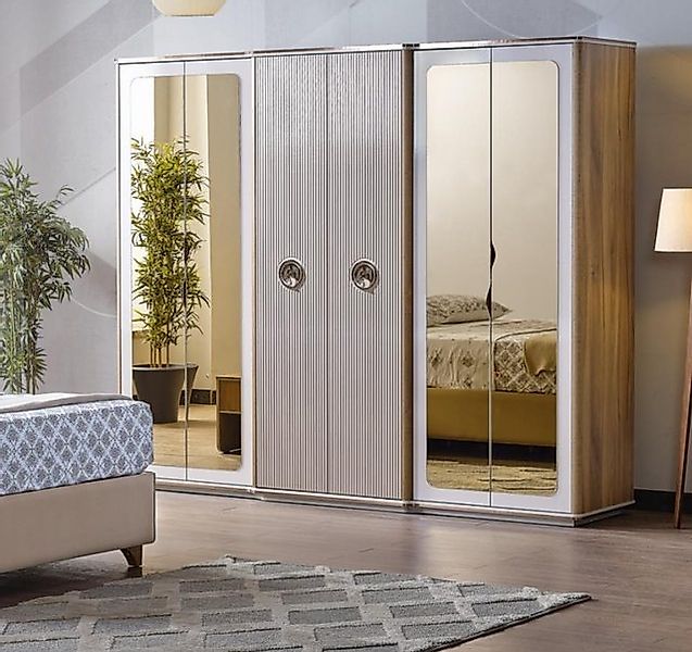 JVmoebel Kleiderschrank Modern Kleiderschrank Schlafzimmerschrank Holz Schr günstig online kaufen