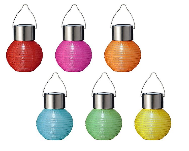 Lumineo LED Solarleuchte, Dauerlicht, kaltweiß, Solar Gartenleuchte LED Lam günstig online kaufen