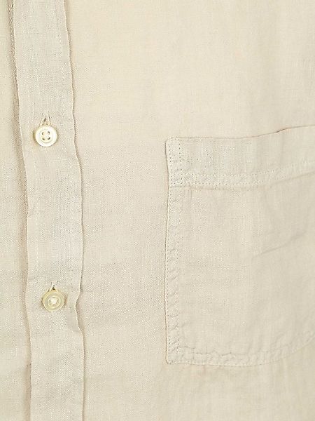 BOSS Relegant Hemd Leinen Ecru - Größe L günstig online kaufen