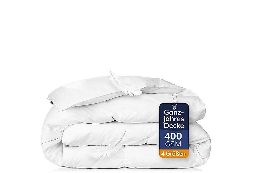 CALMONT Federbettdecke Federbettdecke 135x200 mit Daunen, Decke mit weichen günstig online kaufen