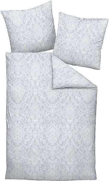 Janine Bettwäsche »Milano 4510845108 08 155x200,80x80«, mit Reißverschluss günstig online kaufen