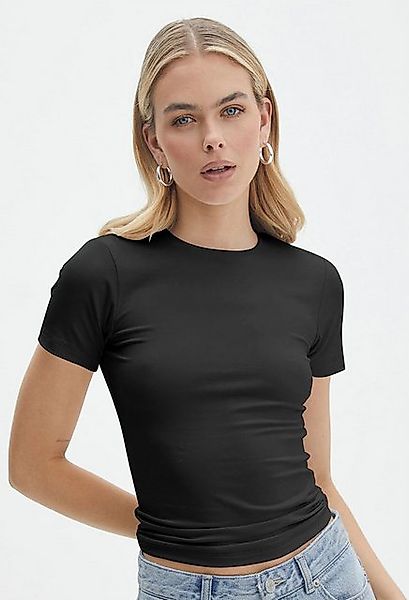 SEGUEN T-Shirt Slim Fit T-Shirt mit kurzen Ärmeln für Frauen (Sexy, modisch günstig online kaufen