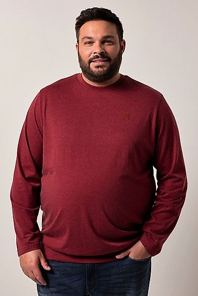 Men Plus T-Shirt Men+ Langarmshirt Bauchfit Spezialschnitt Basic günstig online kaufen