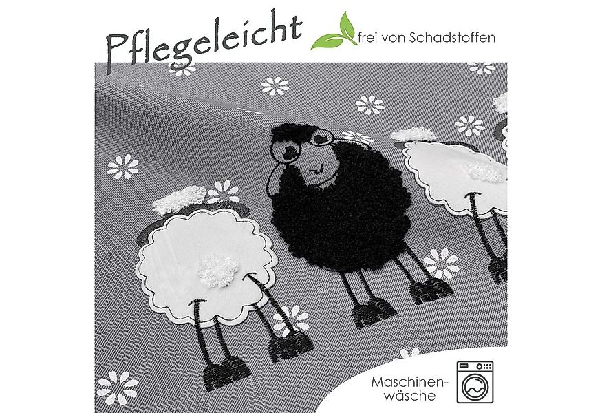 heimtexland Tischdecke Gobelin Tischdeko Osterdeko Tischset Deko Kissen (St günstig online kaufen