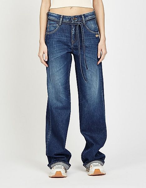 GANG Loose-fit-Jeans 94CLAIRE mit Bindegürtel und Naht am Oberschenkel, Bag günstig online kaufen