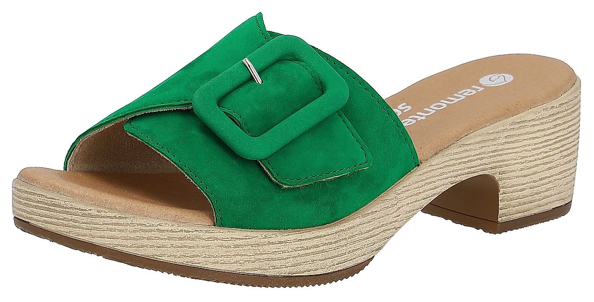 Remonte ELLE-Collection Pantolette, Blockabsatz, Sommerschuh, Schlappen, günstig online kaufen