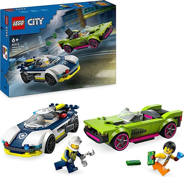LEGO® Verfolgungsjagd mit Polizeiauto und Muscle günstig online kaufen
