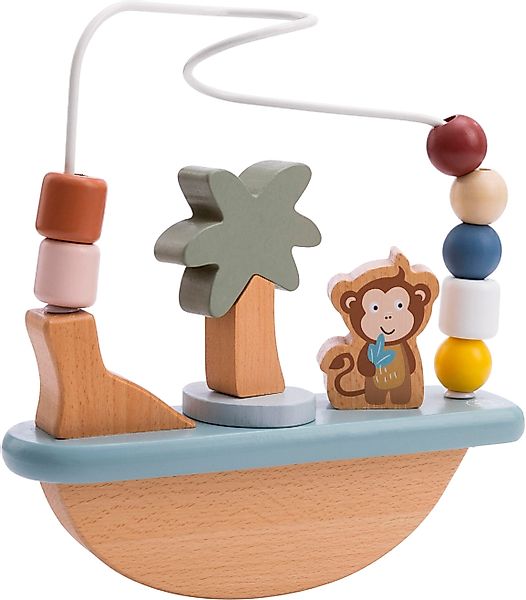 speedy monkey Motorikschleife Schaukelperlen-Labyrinth, schaukelnd, FSC® günstig online kaufen