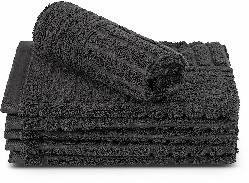 ROSS Waschhandschuh "CARRE" 100% Baumwolle, Rippenstruktur, große Farbauswa günstig online kaufen