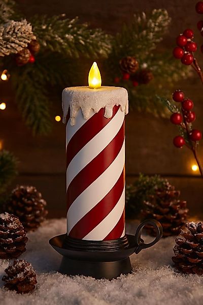 Koopman Dekofigur 9x LED Zuckerstange beleuchtet günstig online kaufen