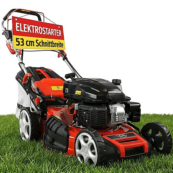 Hecht Benzinrasenmäher 554 SXE 5in1 mit günstig online kaufen