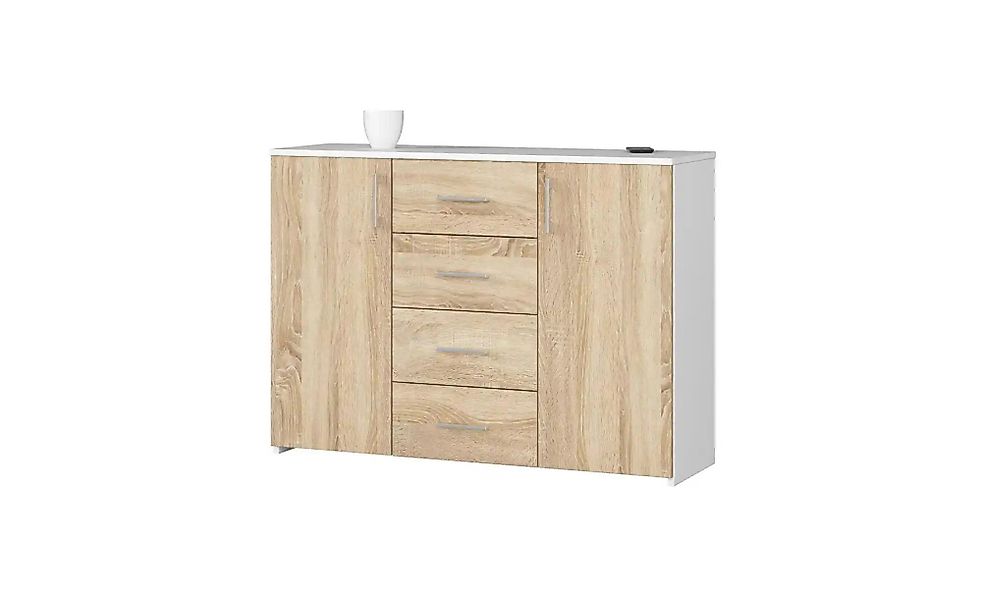 Sideboard 110 cm breit Kiara ¦ mehrfarbig ¦ Maße (cm): B: 110 H: 80 Kommode günstig online kaufen