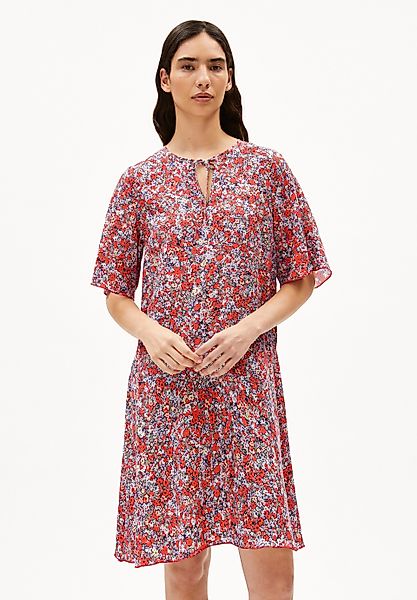 Armedangels Jerseykleid MAAERHA MOSAIC LINO Webkleid günstig online kaufen