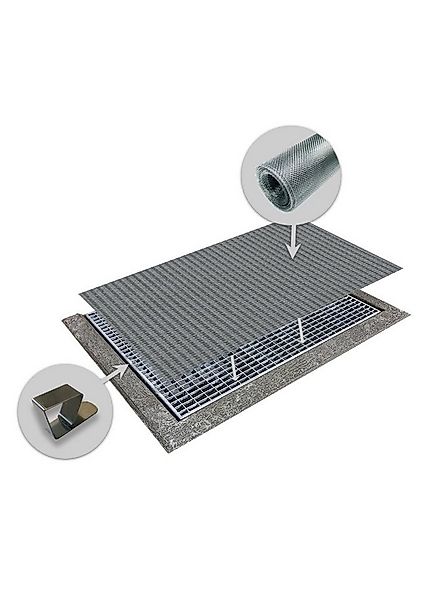OSL Insektenschutz Lichtschachtabdeckung aus Edelstahlgewebe Kellerschachta günstig online kaufen