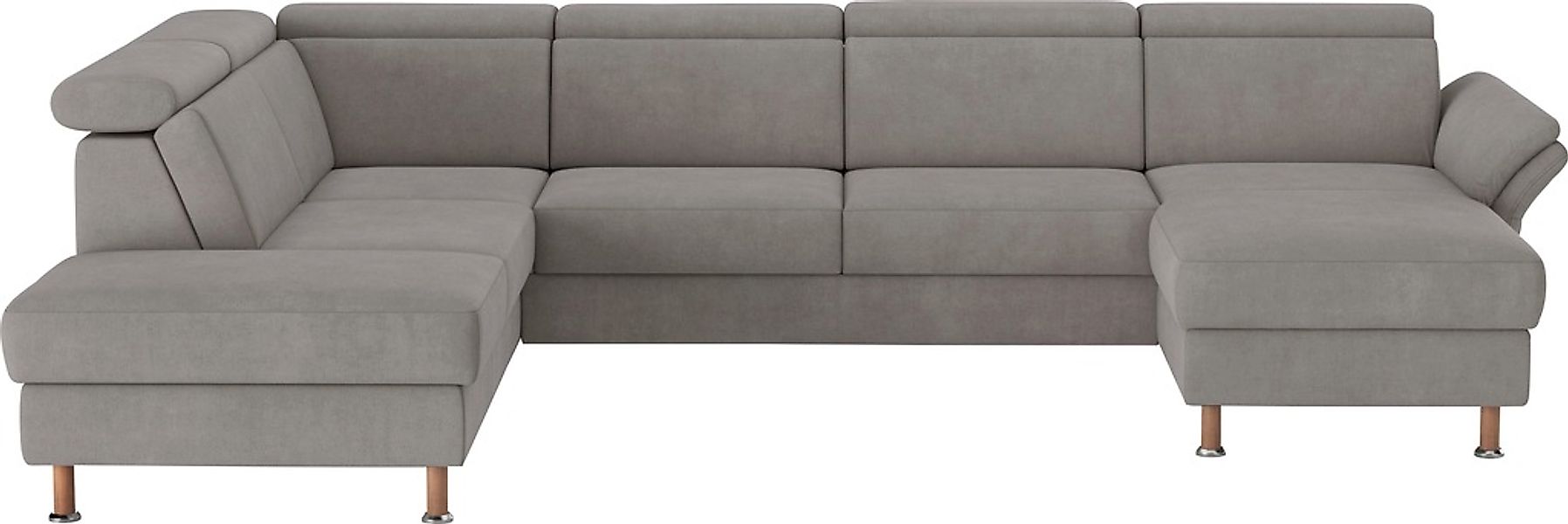 Home affaire Wohnlandschaft »Calypso U-Form« wahlweise mit motorischer Rela günstig online kaufen