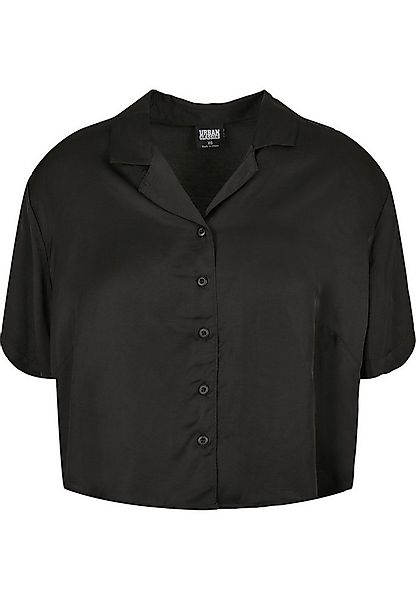URBAN CLASSICS Kurzarmshirt Urban Classics Damen Ladies Viscose Satin Resor günstig online kaufen