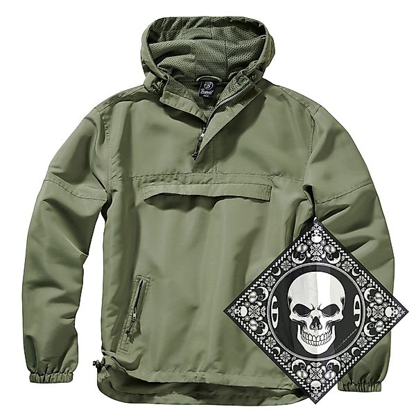 Brandit Allwetterjacke Herren Sommer Windbreaker Jacke günstig online kaufen