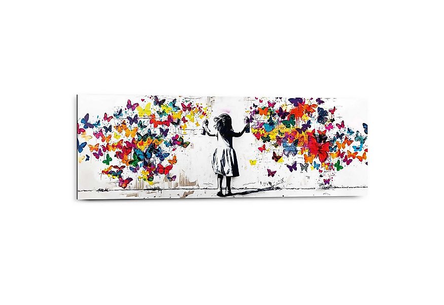 Reinders! Deco-Panel Graffiti-Schmetterlinge, Teenager Zimmer - Mehrfarbig günstig online kaufen