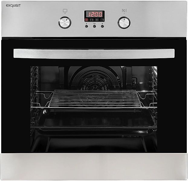 exquisit Backofen "EBE65-1H" Heißluft&Pizzastufe - ideal für ein Pizzabacke günstig online kaufen