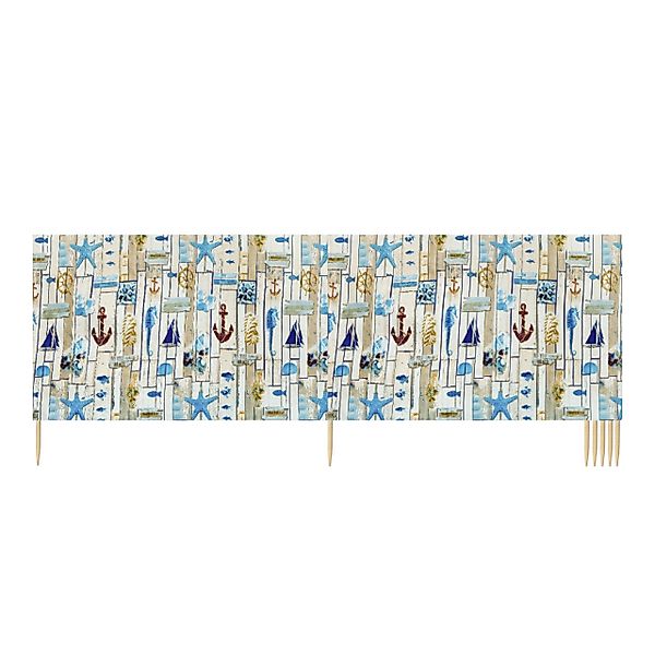 Ladeheid Windschutz Strand Sichtschutz 8m LAEX001 günstig online kaufen
