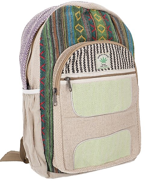 Guru-Shop Freizeitrucksack Ethno Hanf Rucksack - günstig online kaufen
