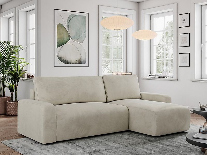 MKS MÖBEL Ecksofa ARGOS, Set, Ecksofa, Bettkasten, Lose Kissen, Ecksofa L-f günstig online kaufen