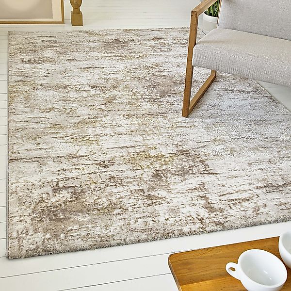 OTTO home Teppich »Aeliana«, rechteckig, 12 mm Höhe, weicher Kurzflor, Hoch günstig online kaufen