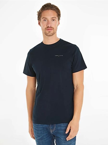 Tommy Jeans T-Shirt "TJM SLIM LINEAR CHEST TEE EXT", mit Logoschriftzug günstig online kaufen