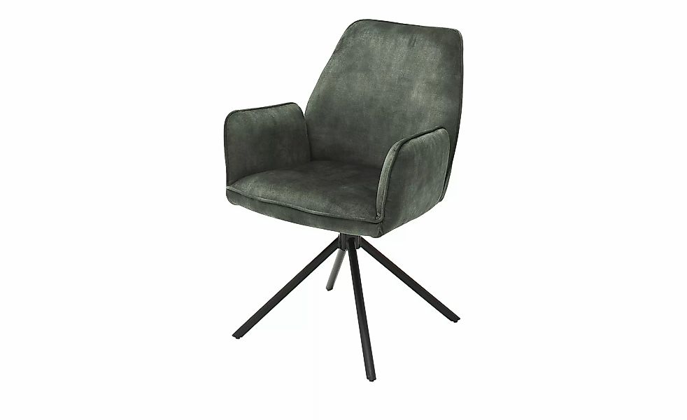 uno Esszimmerstuhl  drehbar Ramina ¦ grün ¦ Maße (cm): B: 60 H: 89 T: 64.0 günstig online kaufen