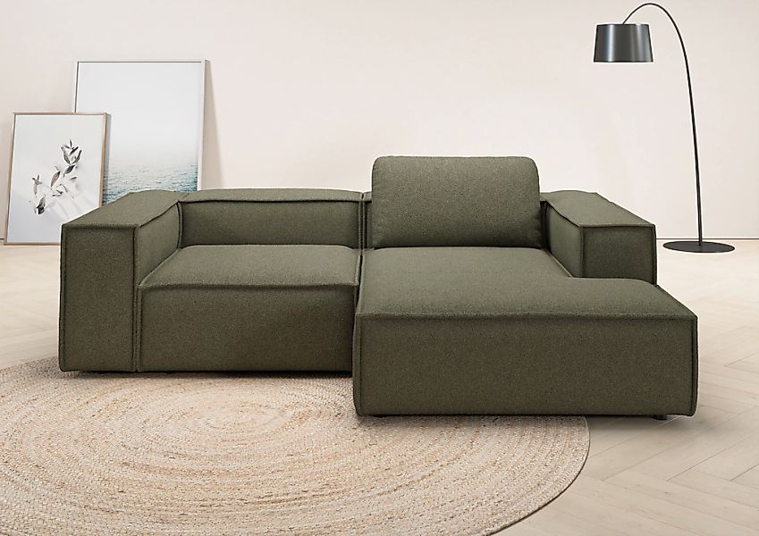 Home affaire Ecksofa "Watertown, kompakte L-Form, 246 cm breite für kleiner günstig online kaufen
