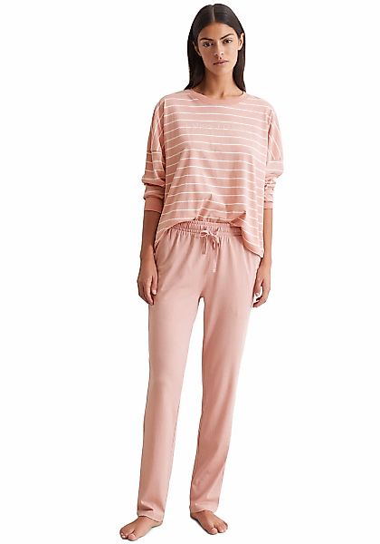 Marc OPolo Pyjama "Mix & Match Cotton-Woven", (Set, 2 tlg.), mit Oberteil i günstig online kaufen