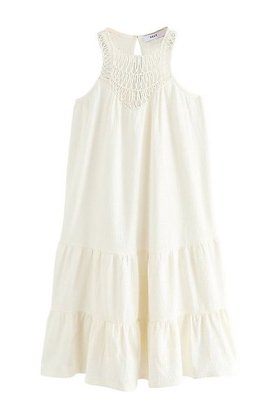 Next Strandkleid Minikleid aus Häkel-Mix (1-tlg) günstig online kaufen