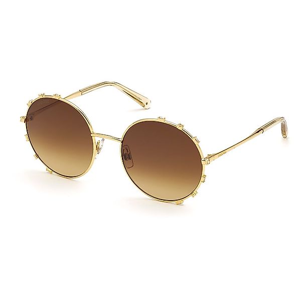 Swarovski Sk0289 Sonnenbrille 57 Shiny Deep Gold günstig online kaufen