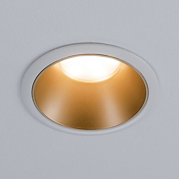 Paulmann Cole LED-Spotlight, gold-weiß günstig online kaufen