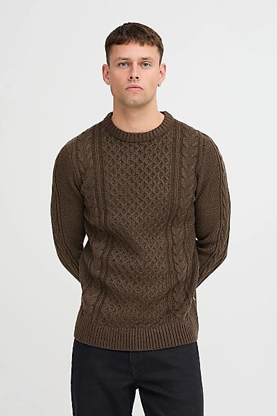 Blend Strickpullover "BHPullover" Klassischer Grobstrickpullover mit Rundha günstig online kaufen