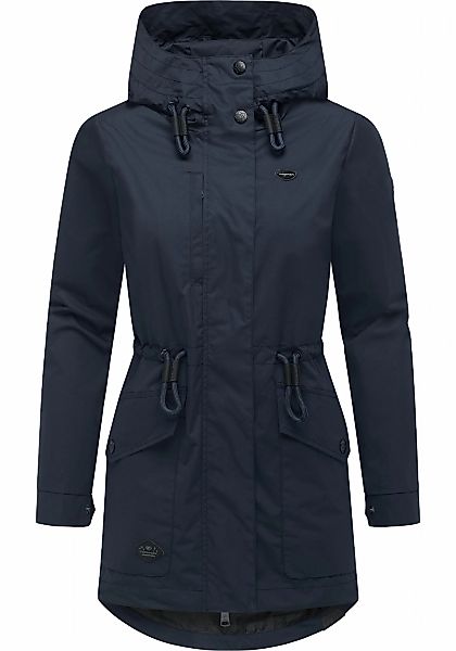 Ragwear Parka "Alysa" mit Kapuze stylische Damen Übergangsjacke mit Taillen günstig online kaufen