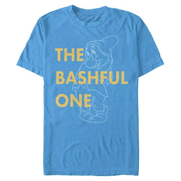 Disney - Schneewittchen - Bashful One Dwarf - Männer T-Shirt günstig online kaufen