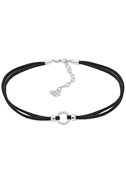 Elli Collier Halsband schwarz Choker mit günstig online kaufen