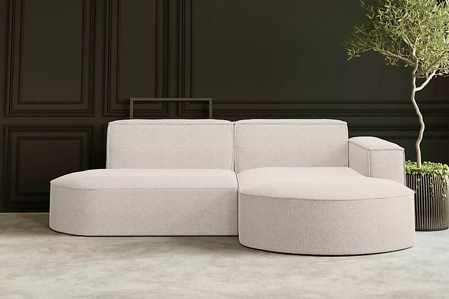 Kaiser Möbel Ecksofa Designer MODENA STUDIO L stoff Poso, Neve, Quelle günstig online kaufen