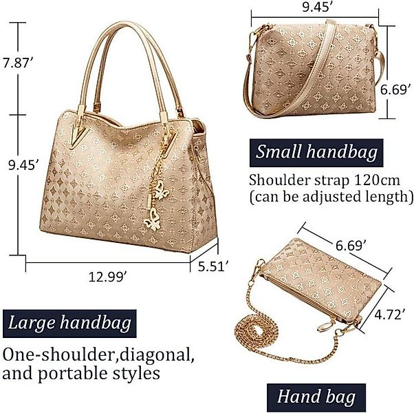 LuxusKollektion Handtasche Handtasche Damen Set Mode günstig online kaufen