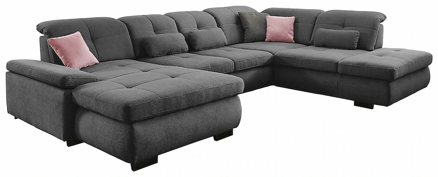 Die PlanBar Ecksofa "MP-IN16012 L-Form, mit Kaltschaum-Polsterung" inkl. Si günstig online kaufen