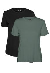 Vero Moda T-Shirt (2-tlg) VMPAULA S/S günstig online kaufen