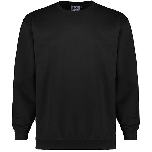 Ahorn Basic Sweatshirt aus weichem Baumwoll-Stretch günstig online kaufen